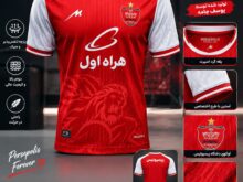 کیت ورزشی باشگاه پرسپولیس فصل جدید