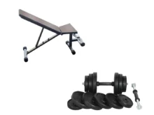 دمبل متغییر 20کیلویی ویژه با نیمکت مدرج اقتصادی